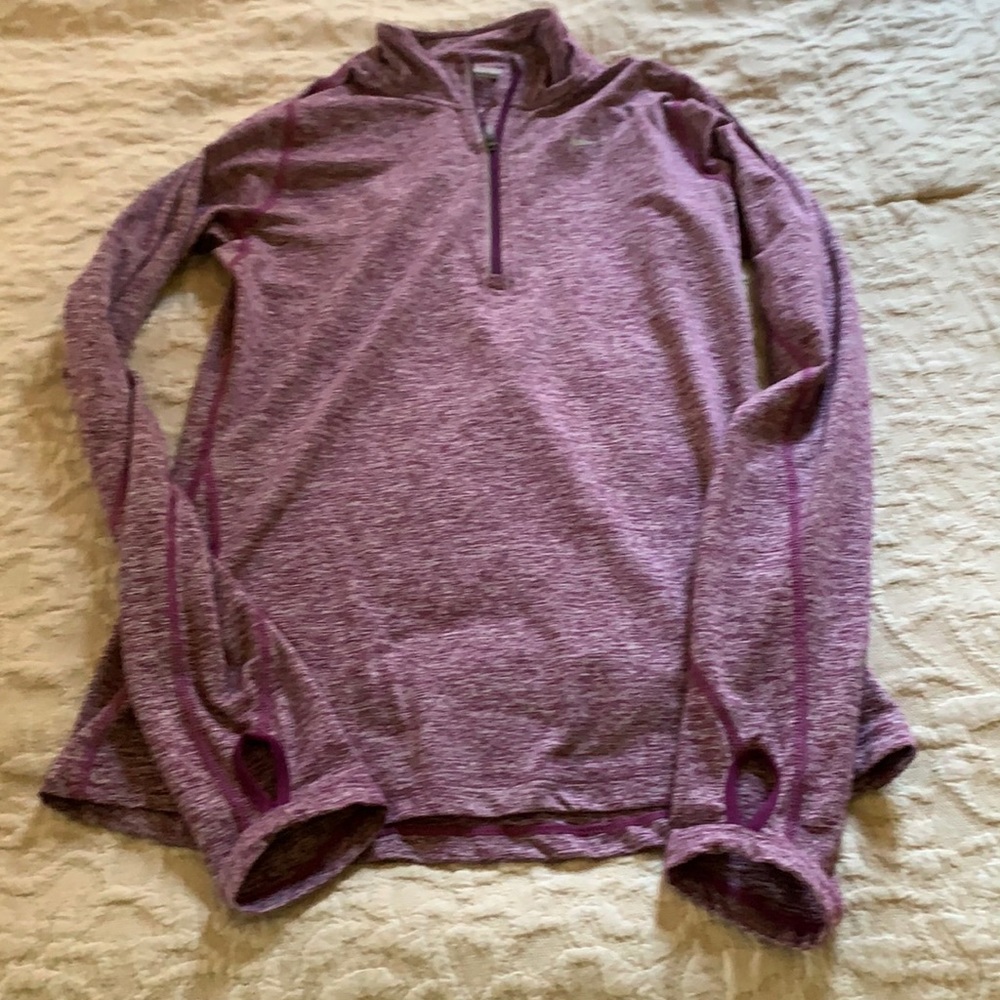 Women’s Nike 1/4 zip dri fit running top